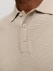 Jack & Jones Gestricktes Polo in Feather Gray