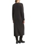 comma Strickkleid in schoko - 0001