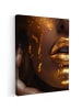 MuchoWow Leinwand bilder Goldenes Gesicht (BxH)