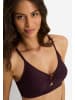 LASCANA Triangel-Bikini-Top in aubergine