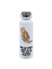 Mr. & Mrs. Panda Isolierte Trinkflasche Otter Kind mit Spruch in Weiß