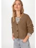 Hessnatur Cardigan in camelbraun