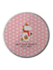 Mr. & Mrs. Panda Aufbewahrungsbox Einhorn Pilz mit Spruch in Rot Pastell