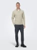 ONLY & SONS Strickpullover in Silver Lining
