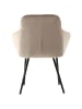 Kayoom Stuhl Cobain 2erSet in taupe