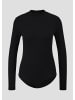 s.Oliver T-Shirt Body langarm in Schwarz