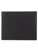 Braun Büffel Hannes Geldbörse RFID Schutz Leder 11.5 cm in schwarz