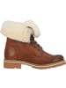 Palado Schnürstiefel Mashra in Braun/White