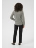 Kaffe Langarm-Bluse KAfana Regular fit in Black / Chalk Fan Print
