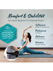 Lumaland #DoYourYoga  Yoga-Kissen Vishnu - gefüllt mit Bio-Buchweizenschalen - Rund 30x3