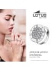 LOTUS silver Circle Ring 925 Sterling Silber silber, weiß