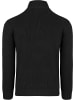 Normani Outdoor Sports Herren Troyer-Pullover mit RV-Kragen Tintrup in Schwarz