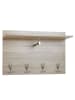 FineBuy Wandgarderobe "FB76092" in Braun /