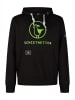 SCHIETWETTER SCHIETWETTER Hoodie Logoprint Michael in schwarz-lime