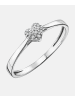 Diamant L'éternel Ring aus 375 Weißgold mit Diamant