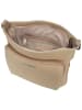 Mandarina Duck Beuteltasche Mellow Leather FZT15 in Warm Taupe
