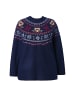 Ulla Popken Pullover in tintenblau