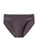 Schiesser Slip Supermini - Pure Micro in graphit