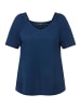 Ulla Popken Shirt in stahlblau