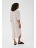 Kaffe Kleid KAmilia Relaxed fit in Chalk/Fudge Stripe