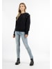 DreiMaster Damen Sweatpullover in Schwarz
