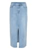 Kaffe Rock KAsinem A-shape in Light Blue Washed Denim