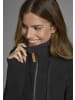 Polarino Fleecejacke in schwarz
