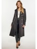 faina Damen Mantel in Schwarz