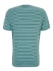 Joy Sportswear T-Shirt JANOSCH in lake green stripes
