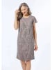 GOLDNER Kleid aus sommerlicher Spitze in taupe