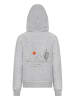 F4NT4STIC Hoodie Escape Discover the World Savannah in grau meliert