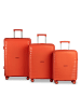 Worldpack Havanna 4 Rollen Kofferset 3-teilig in koralle