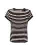 Street One Shirt in schoko weiß - 0002