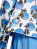 MARC CAIN Beach-Point-Blazer aus Scubamaterial in Blau