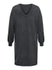 ONLY Carmakoma Kleid in Dark Grey Melange