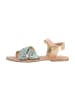 mod8 Flache Ledersandale Kind Canibraid Rose