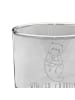 Mr. & Mrs. Panda Whisky Glas Otter Muschel mit Spruch in Transparent