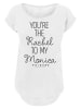 F4NT4STIC T-Shirt Long Cut T-Shirt FRIENDS in weiß