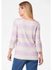 GOLDNER Shirt in flieder / gemustert