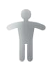Durable Piktogramm 'WC Herren' Edelstahl