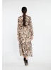 faina Damen Maxikleid in Creme