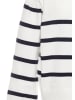 usha BLUE LABEL Damen Pullover in WOLLWEISS MARINE STREIFEN