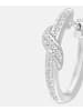 Diamant L'éternel Ohrringe aus 375 Weißgold mit Diamant