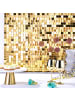 Butlers Wanddekoration DISCO 4er-Set in Gold