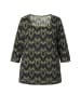 Ulla Popken Longshirt in schwarz