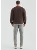 QS Sweatshirt  in  8947_dunkelbraun