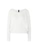 MARC CAIN SPORTS  Shirt in Netz-Optik in White