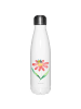 Mr. & Mrs. Panda Trinkflasche Edelstahl Hummel Blume ohne Spruch in Weiß