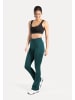 SMILODOX Schlaghose Leggings Aylin Scrunch in Petrol