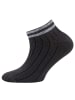 ewers 6er-Set Sneaker Socken 6er Pack Ringel/Rippe in bunt